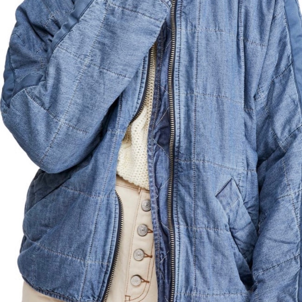 Free People Quilted Jacket